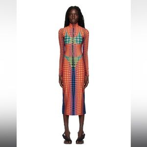 Jean Paul Gautlier Cyber Dot Dress NWT
